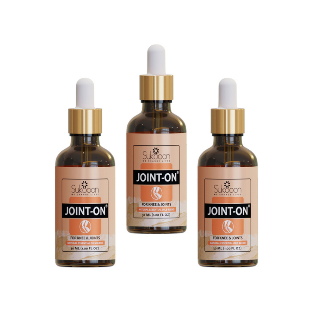 Sukoon JOINT ON Pack of 3 | For Joint Pain & Back Pain